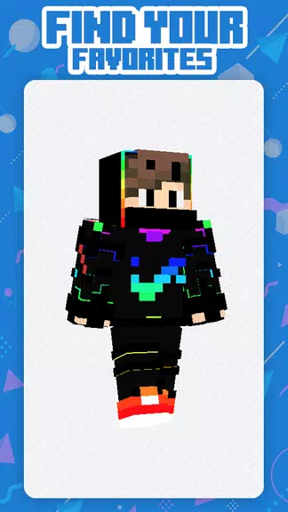 Neon Squad Skin Minecraft 스크린샷 2