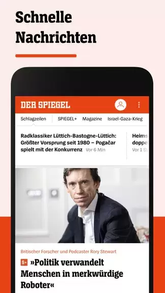 DER SPIEGEL - Nachrichten Captura de pantalla 0