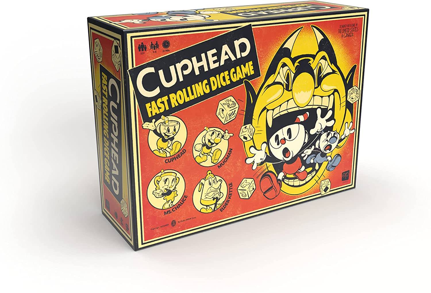 Cuphead: Mabilis na lumiligid na laro ng dice