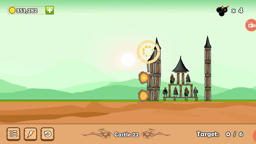 Castle Destruction Captura de tela 3