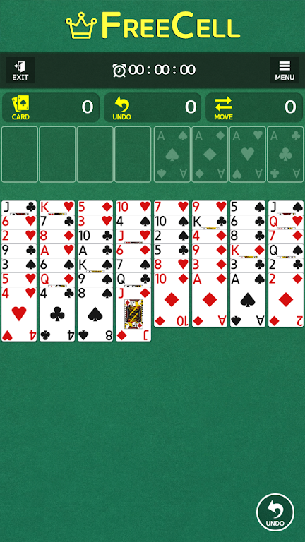 FreeCell - Classic Card Game Capture d'écran 0