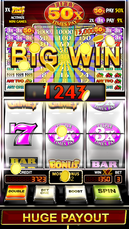 Triple Fifty Times Pay - Free Vegas Style Slots Screenshot 0