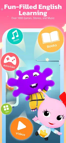 Galaxy Kids - Learning English स्क्रीनशॉट 1
