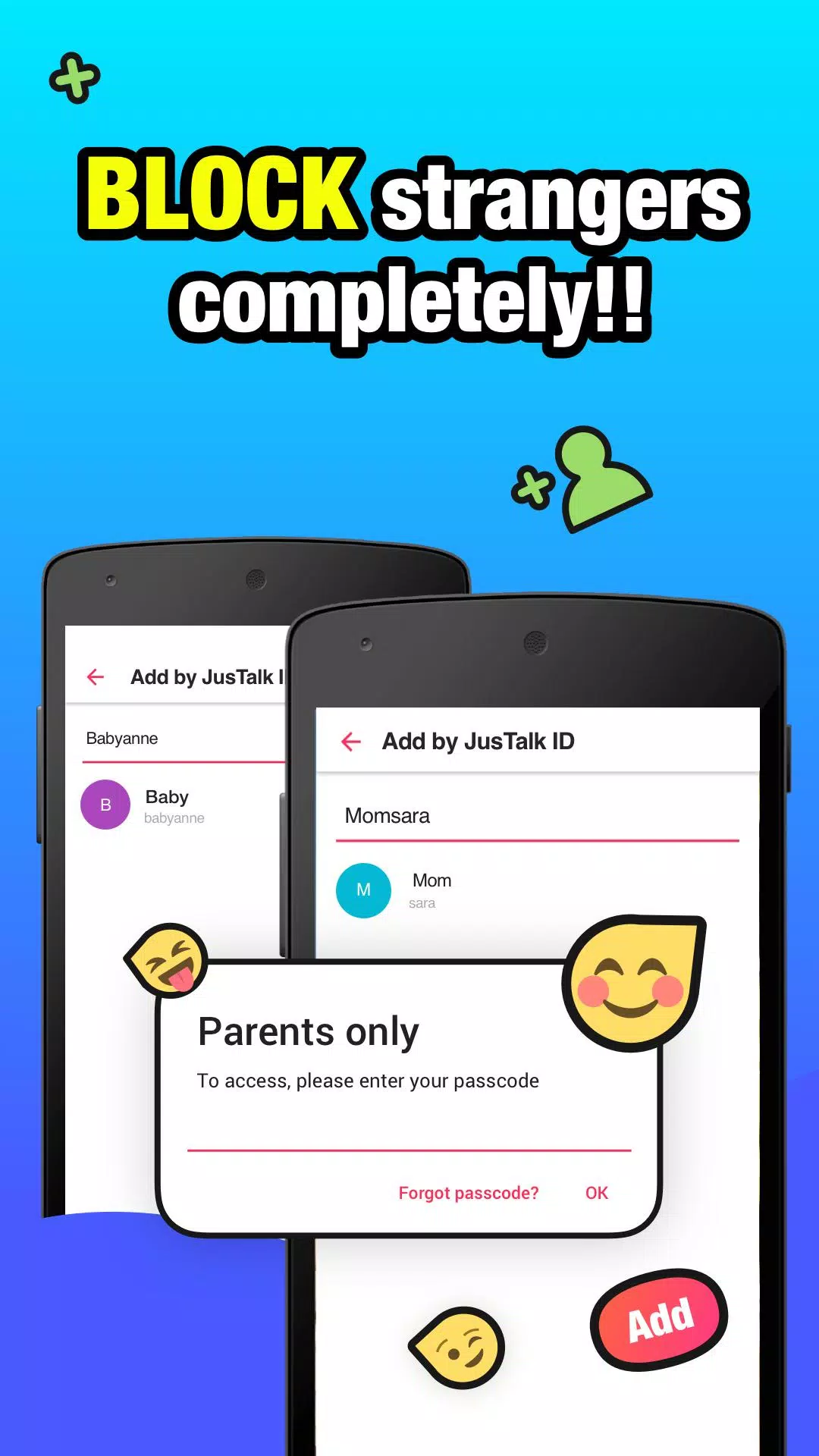 JusTalk Kids - Safe Messenger應用截圖第1張