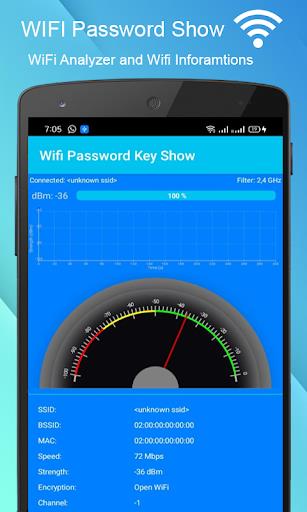 WiFi Password Show Analyzer Captura de pantalla 2