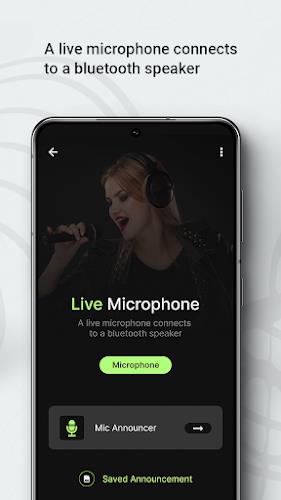 Live Bluetooth Mic to Speaker Screenshot 2