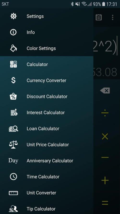 Multi Calculator Screenshot 0