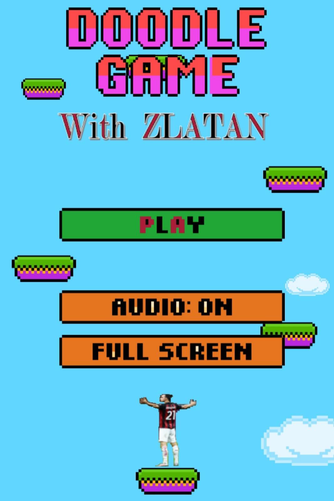 Doodle Zlatan Ibrahimovic Jump Zrzut ekranu 0