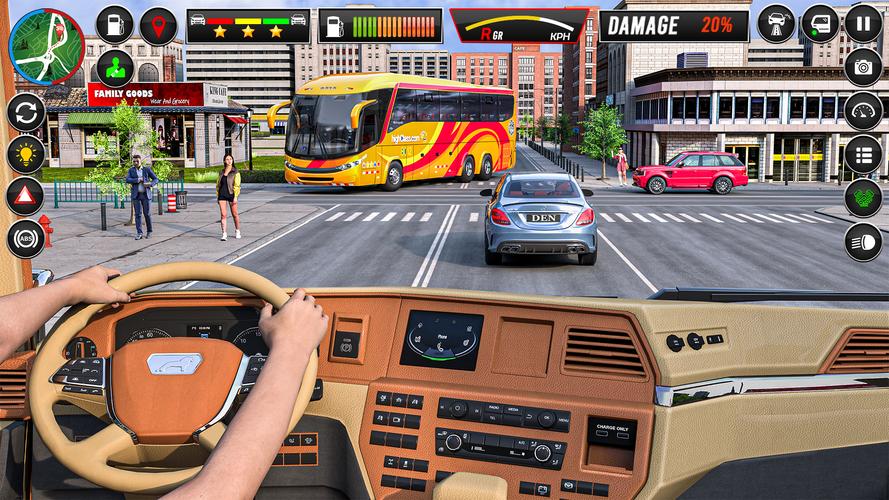 US Bus Simulator Driving Game Captura de tela 1