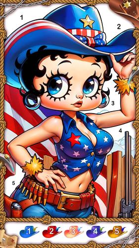 The West Coloring Games Ảnh chụp màn hình 1