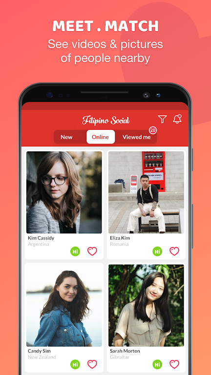 Filipino Social: Dating & Chat 스크린샷 0