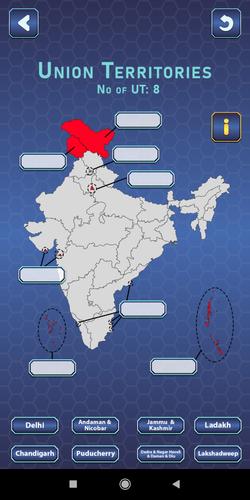India Mapper-(India Map Game)應用截圖第2張