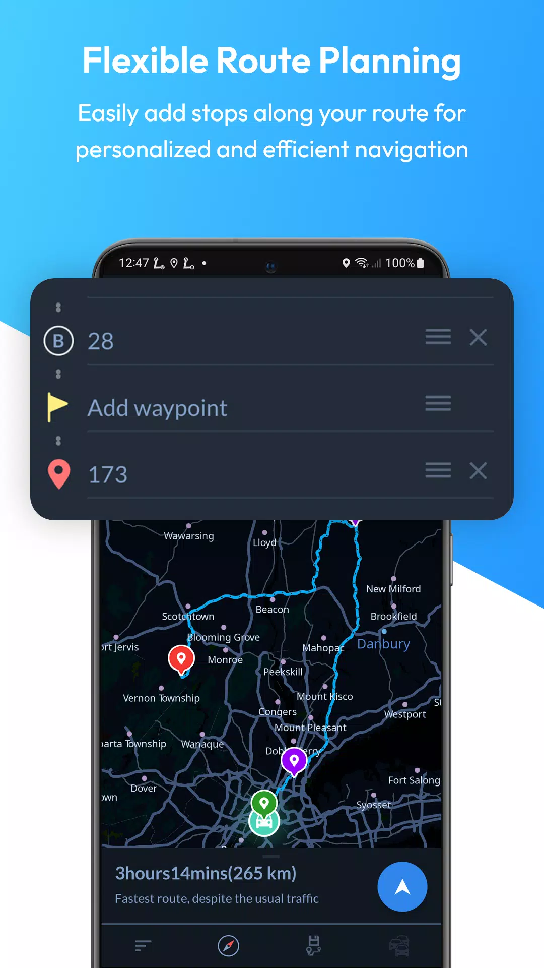 Offline Map Navigation Schermafbeelding 1