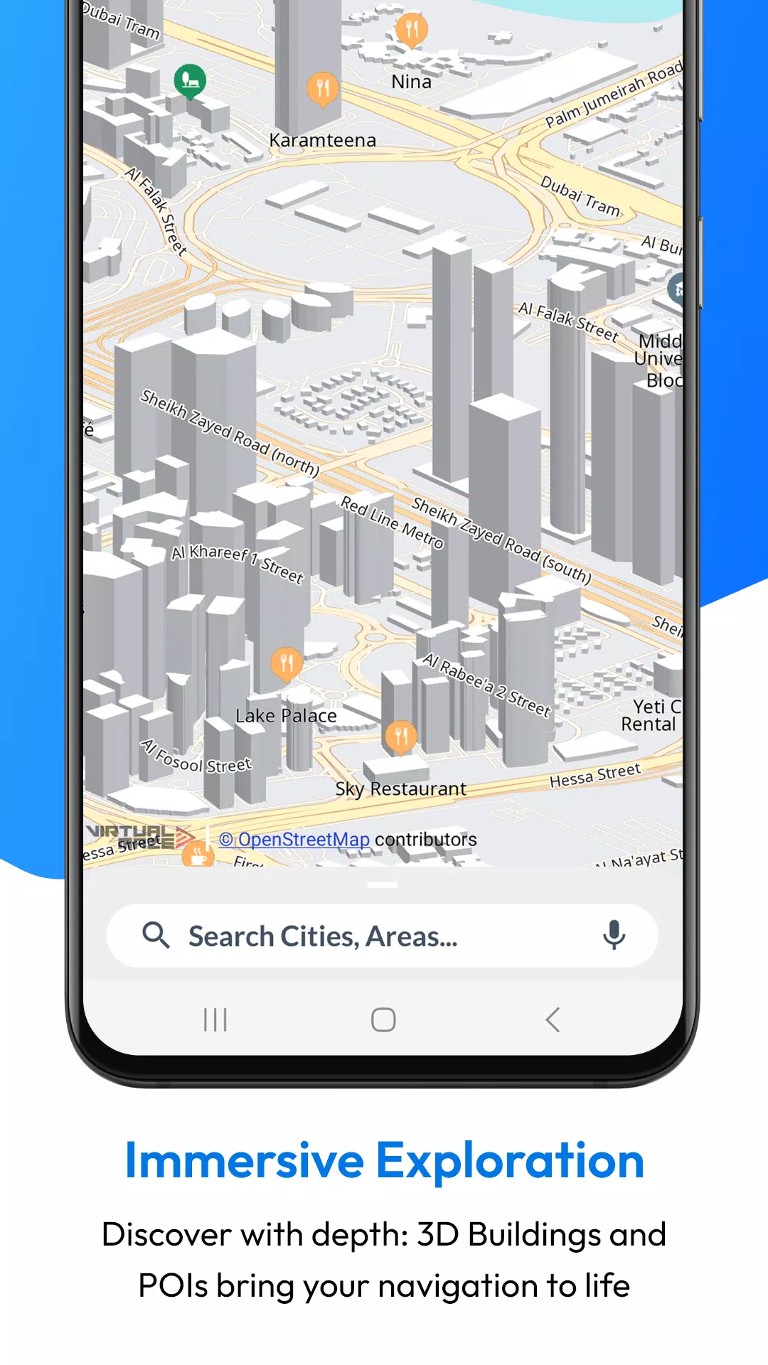 Offline Map Navigation Schermafbeelding 2