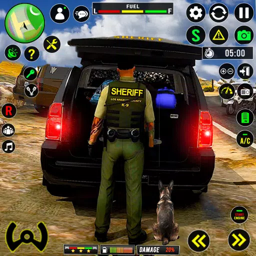 Real Police Chase Simulator 3d Capture d'écran 0