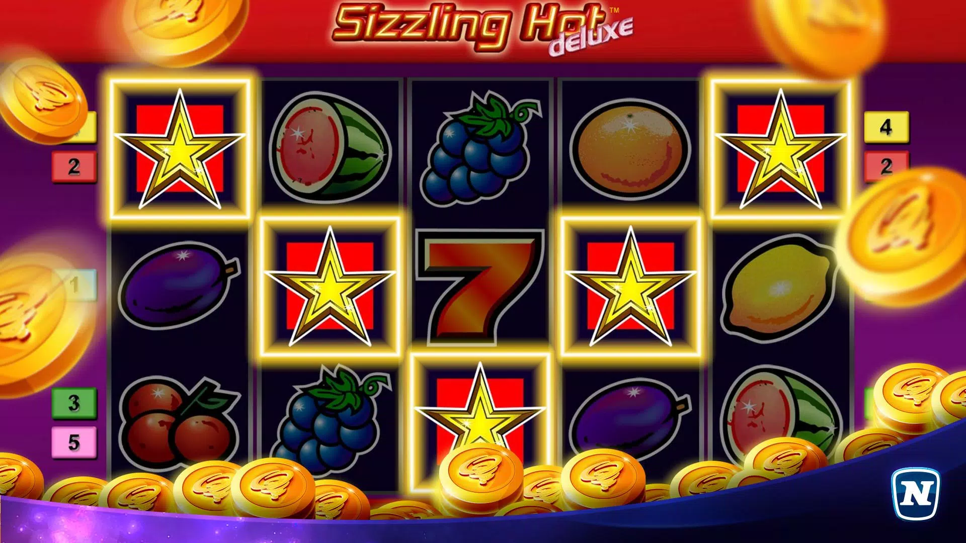 Sizzling Hot™ Deluxe Slot Tangkapan skrin 1