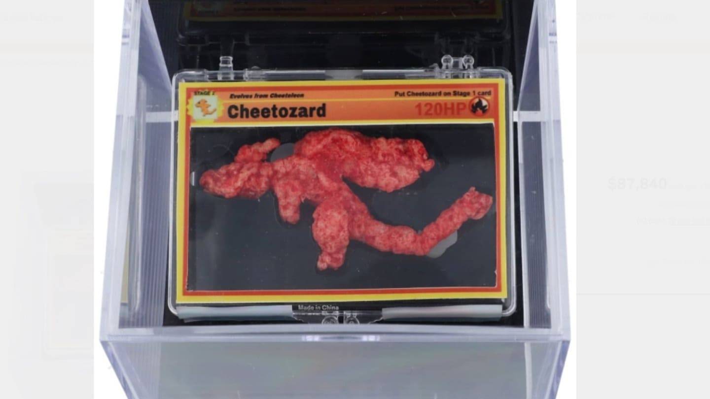 Cheetos Pokémon Snack Sold for Nearly $88,000