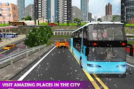 City Bus Simulator Bus Driving ภาพหน้าจอ 1