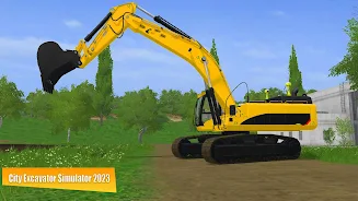 City Excavator Simulator 2023 स्क्रीनशॉट 2