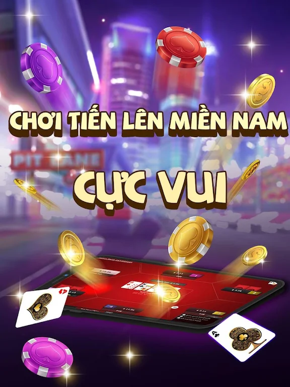 Tiến Lên: Tien len mien nam, tien len - OFFLINE ภาพหน้าจอ 0