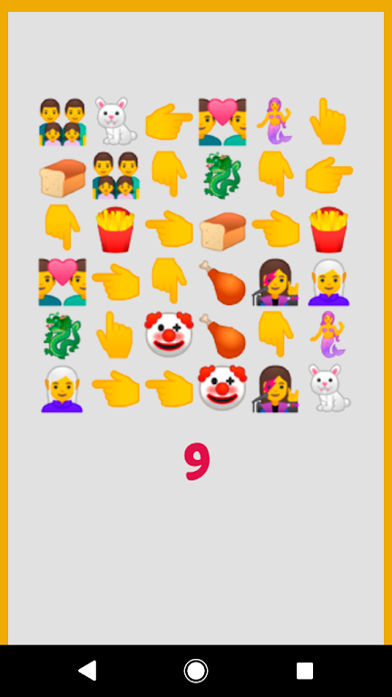 Emoji Memory Match Game Zrzut ekranu 1