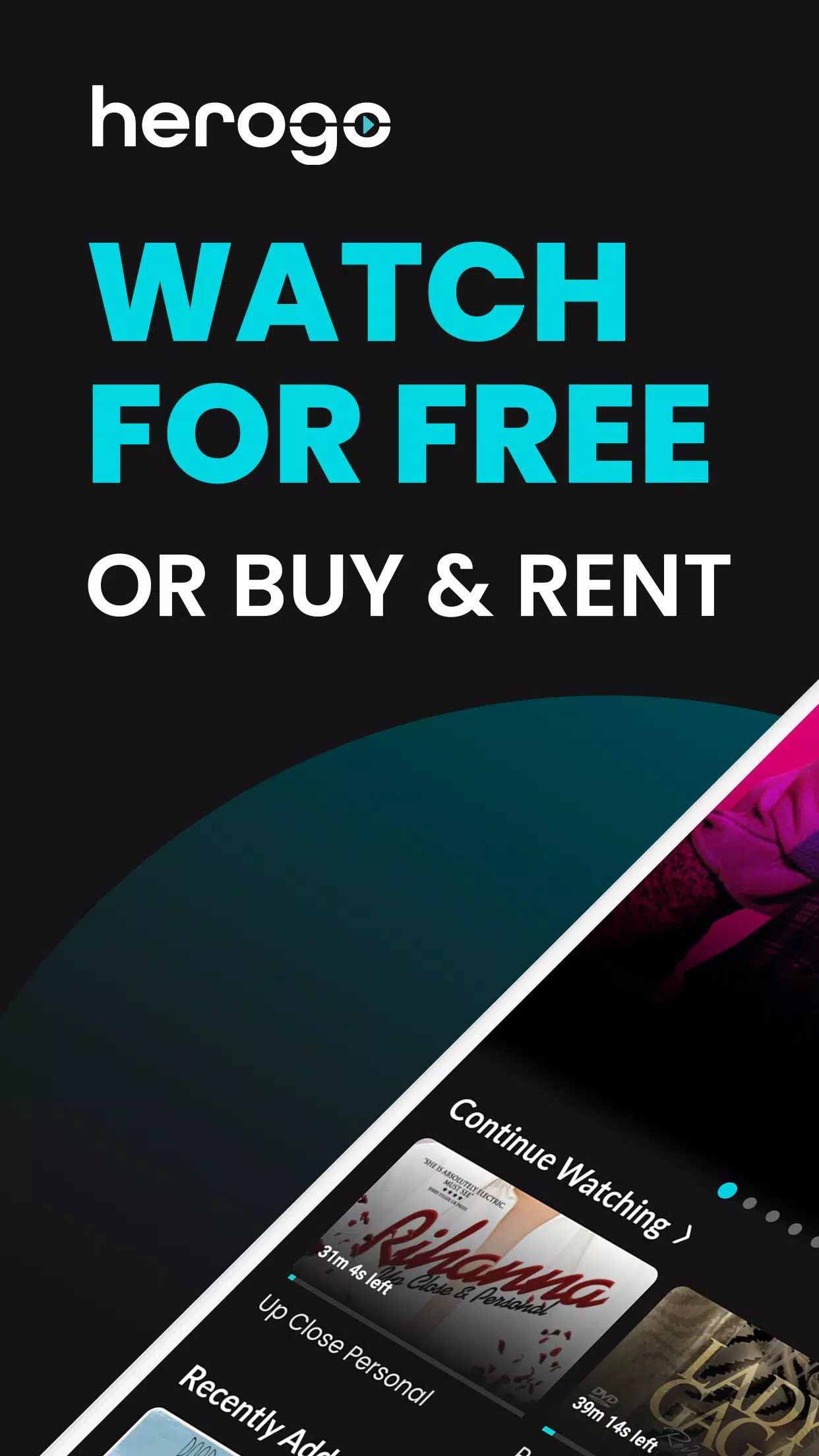 HeroGo TV: Buy, Rent or Watch Captura de tela 0