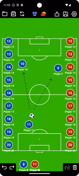 Taktikboard für Fußball Screenshot 3