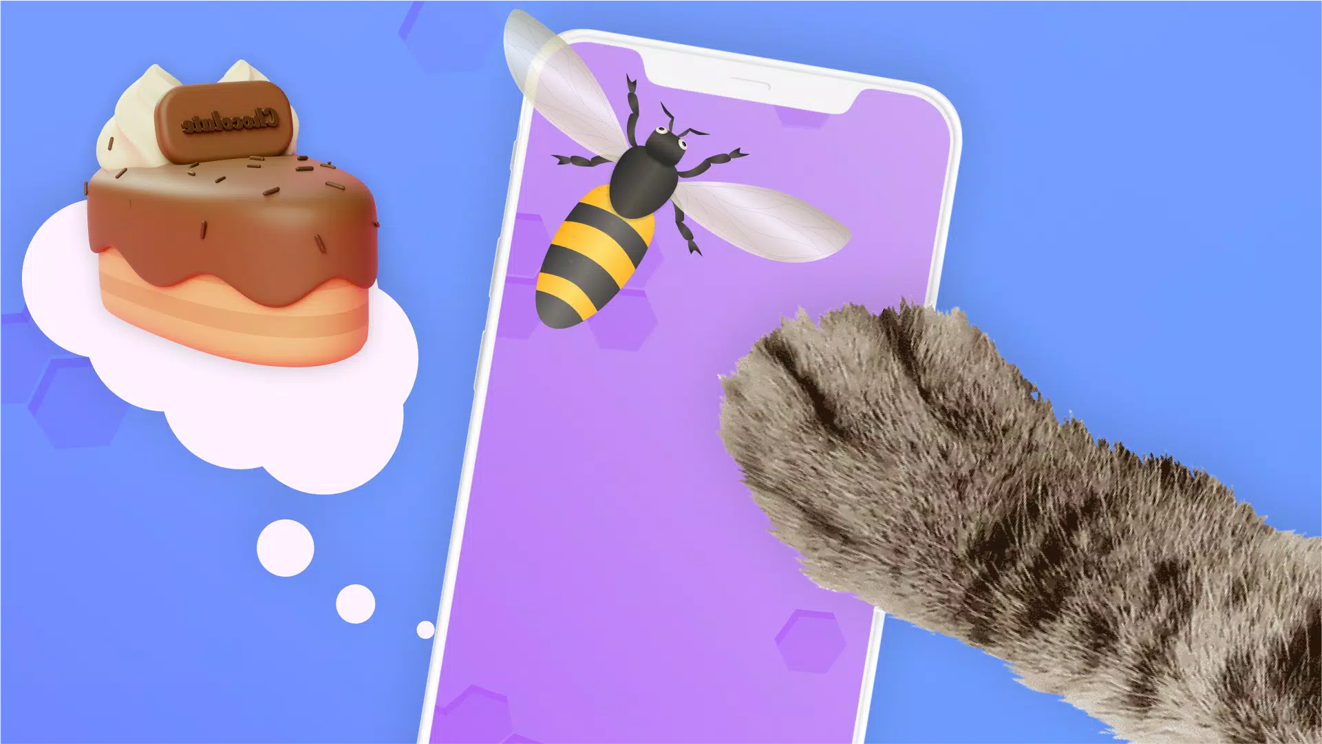 Juego para gatos: ratón gato Captura de pantalla 2