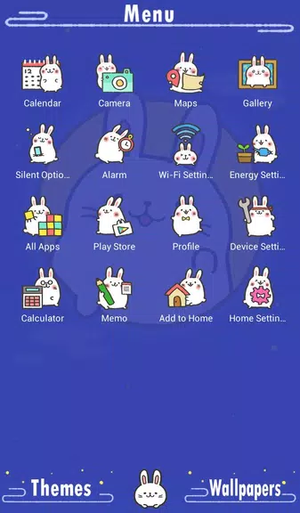 Moon Rabbit Theme 스크린샷 1