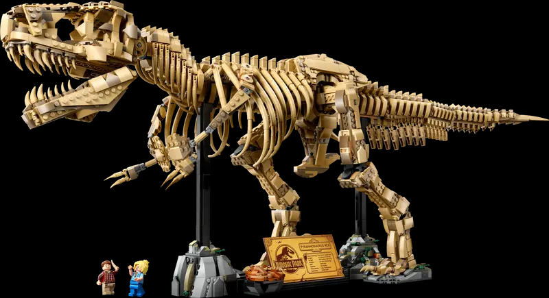 LEGO enthüllt atemberaubendes T-Rex-Fossilemodell: ein 68 Millionen Jahre altes Marvel