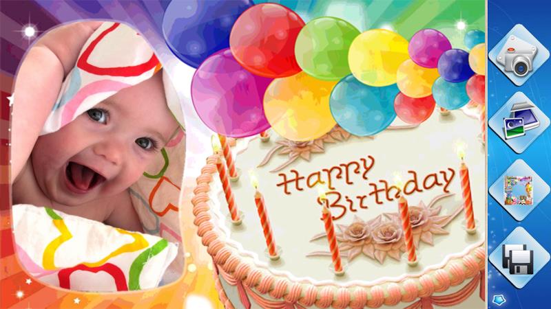 Birthday Frames स्क्रीनशॉट 3