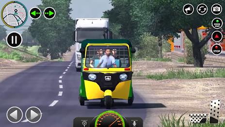 US Tuk Tuk Auto Rickshaw Games Capture d'écran 0