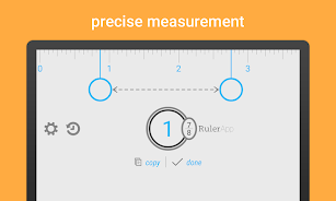 Ruler App: Measure centimeters Capture d'écran 1