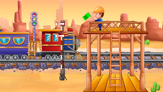 Truck wash train builder game 스크린샷 3