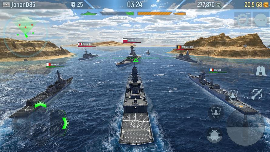 Naval Armada: Battleship Game應用截圖第1張
