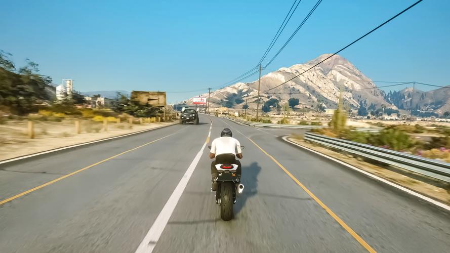 Highway Bike Traffic Racer 3D スクリーンショット 1