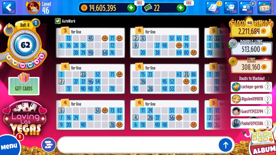 Bingo Lotto Tombola Online应用截图第0张