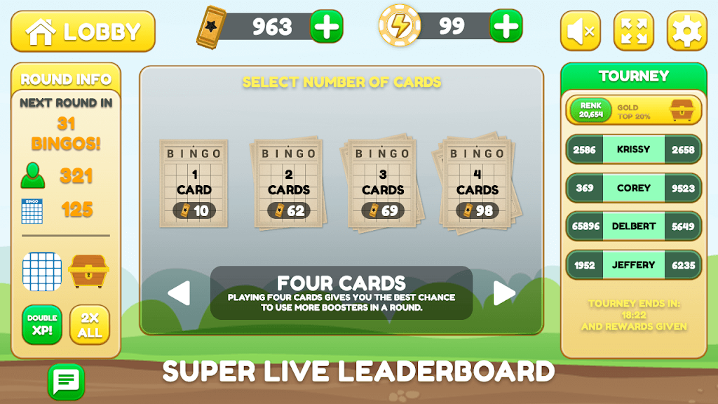 Bingo King-Free Bingo Games-Bingo Party-Bingo Zrzut ekranu 0