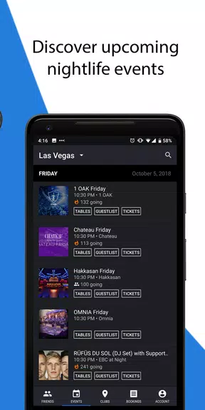 Schermata Discotech: Nightlife/Festivals 2