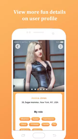 Kinky Dating App for BDSM, Kink & Fetish Captura de tela 2