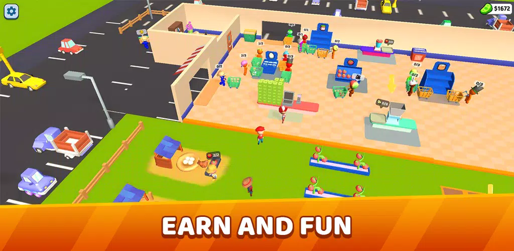 Mart Tycoon Supermarket game應用截圖第0張