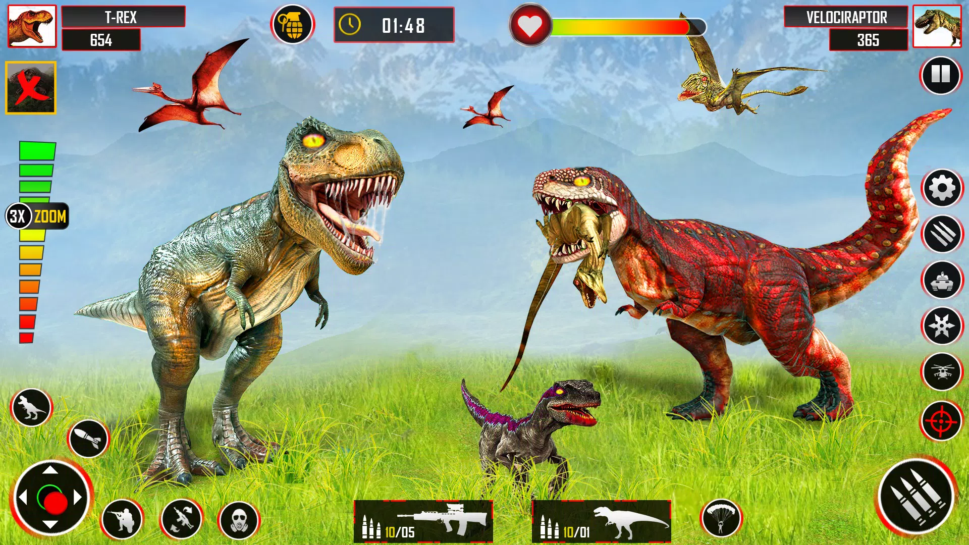 Wild Dino Hunting - Gun Games Zrzut ekranu 3