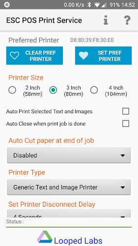 ESCPOS Bluetooth Print Service Screenshot 0