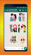 Lips, Kiss and Love Stickers स्क्रीनशॉट 3