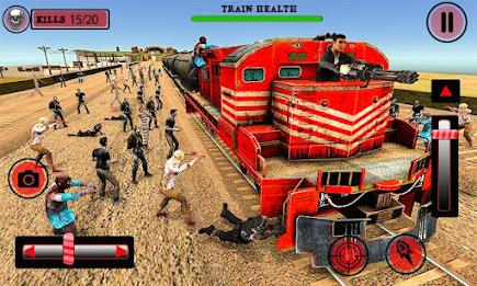 US Army Train Zombie Shooting Captura de pantalla 3