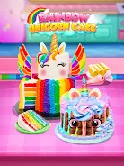 Rainbow Unicorn Cake Screenshot 3