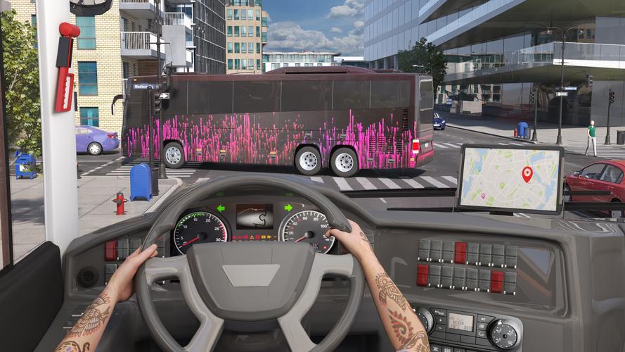 Bus Simulator 3D: Bus Game 23 Captura de tela 2