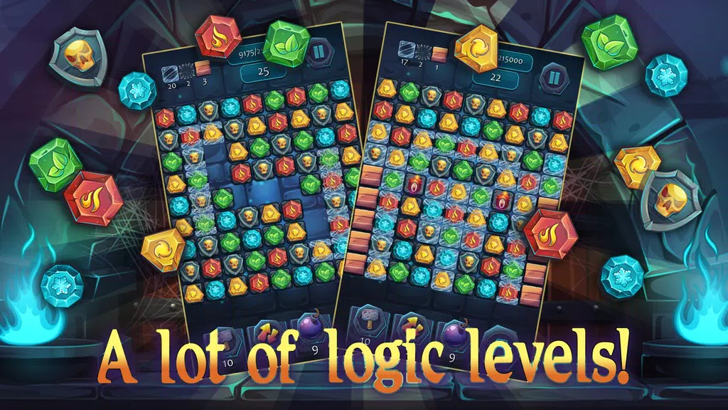Secrets of the Castle Match 3 Скриншот 2