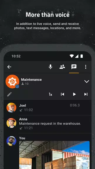 Zello Walkie Talkie Captura de tela 0