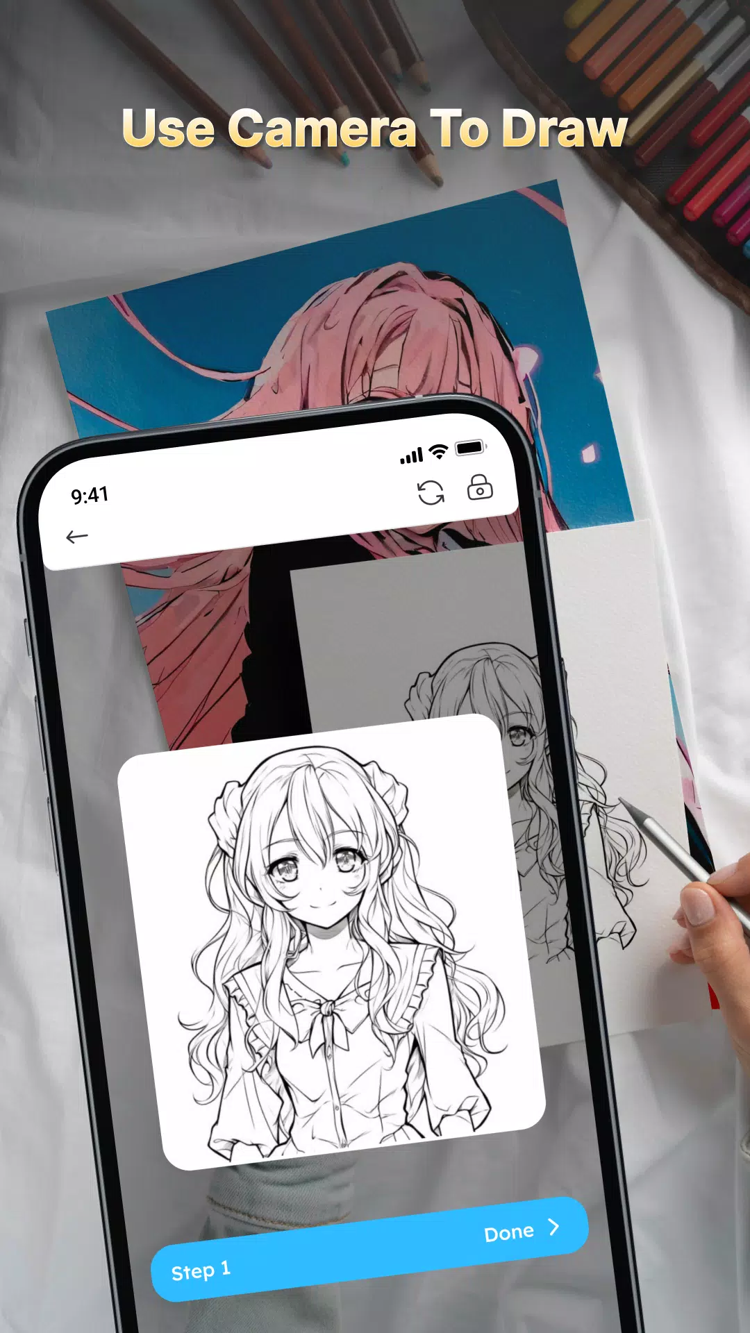 Sketch Art: Drawing AR & Paint Screenshot 1